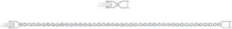 Swarovski Emily Tennis Armband - Dames - Armbanden - Grijs - ONE Size - Accessoires