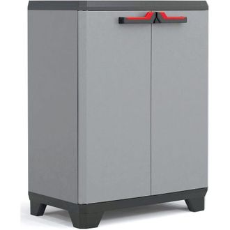 Keter Mueble Bajo De Resina Gris Con 1 Balda Para Muebles De Exterior Stilo