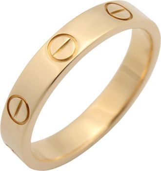Cartier Gold Yellow Gold (18K) Band Ring (Pre-Owned)