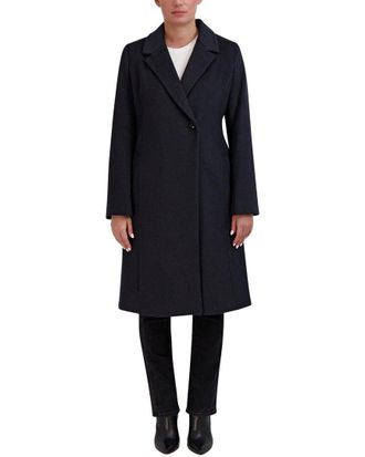 Cole Haan Wool-Blend Coat
