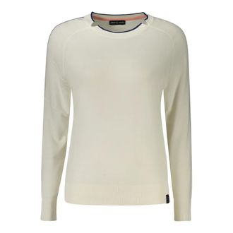 North Sails Viscose-cotton Crew-neck Jumper - female - North Sails - Round-neck Knitwear - White - 2XL - Knitwear