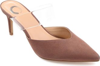 Journee Collection Ollie Pump in Brown at Nordstrom Rack, Size 11