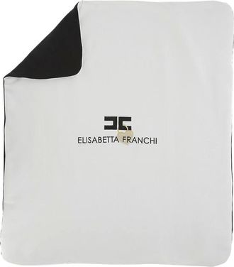 Elisabetta Franchi Accessoires, Dames, Veelkleurig, ONE Size, Zijde sjaal