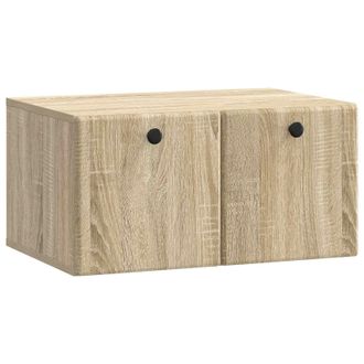 vidaXL Mueble De Tv De Pared 59,5 X 41 X 30 Cm Roble Sonoma Vidaxl