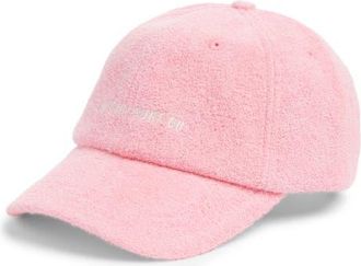 Rip Curl Mixed Terry Cap in Pink at Nordstrom