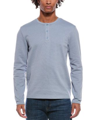 Vince Double Face Pique Henley