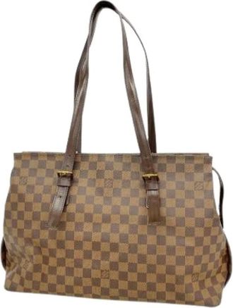 Louis Vuitton Pre-owned Tote Bags, female, Brown, Size: ONE SIZE Pre-owned Shoulder Bag