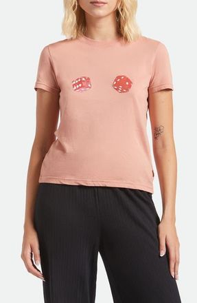 Brixton Tossed Dice Cotton Graphic T-Shirt in Italian Clay at Nordstrom, Size Medium