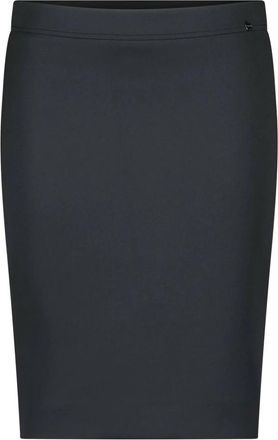 Marc Cain Stretch Jersey Kokerrok - Dames - Kokerrokken - Zwart - XL - Rokken
