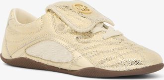 Michael Kors Kyler Metallic Crackled Suede Sneaker