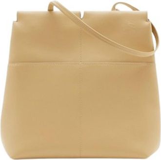 Burberry Embossed Equestrian Knight Snip Tote Bag