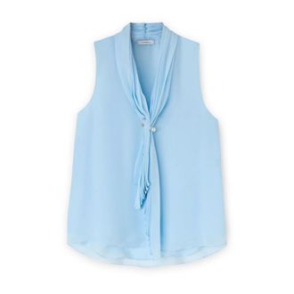 Motivi Dames, Tops, Blauw, Maat: XS Poliester