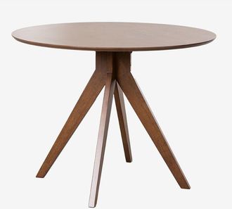Sklum Mesa De Comedor Redonda &Oslash;100 Cm En Madera Sekiz Sklum