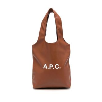 A.P.C. Ninon Small Tote Bag - female - A.P.C. - Shopping Bags - Brown - ONE SIZE - Bags