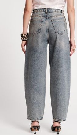 Frances Valentine Jessie Medium Rise Jean in Denim at Nordstrom, Size 10