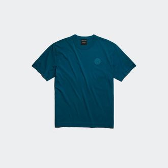 Canada Goose Gladstone Embroidered Relaxed T-Shirt (Men, Guard Blue, XXL)