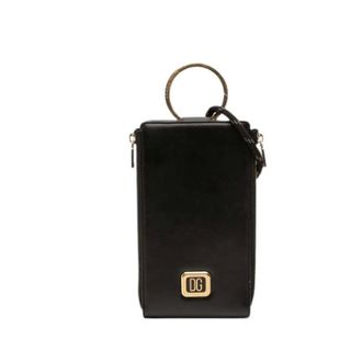 Dolce & Gabbana Pre-owned Shoulder Bag - Dames - Pre-owned - Zwart - Maat: ONE Size Leer