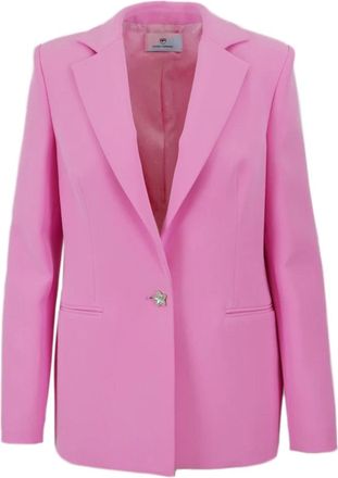Chiara Ferragni Blazer - Dames - Blazers - Roze - S - Jassen