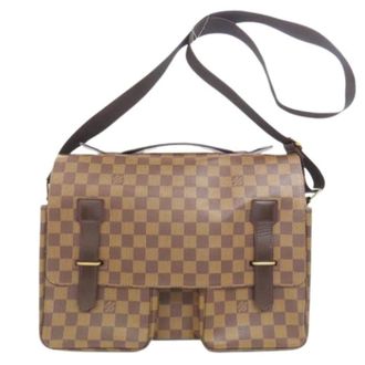 Louis Vuitton Pre-owned Cross Body Bags, female, Brown, Size: ONE SIZE Pre-owned Broadway Shoulder Bag