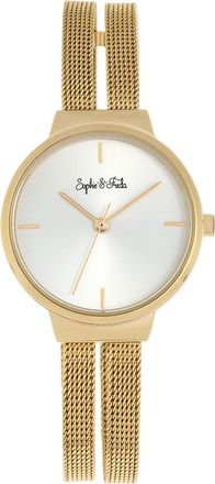 Sophie & Freda Womens and Sedona Bracelet Watch - Gold Stainless Steel - One Size