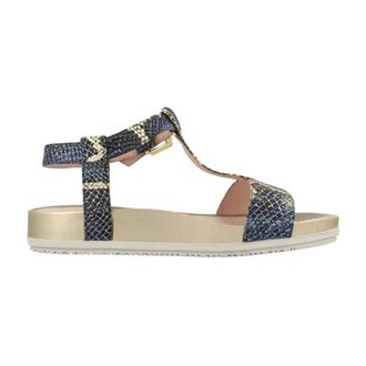 Stonefly Stonefly, Schoenen, Dames, Veelkleurig, 37 EU, Anaconda Platte Sandalen