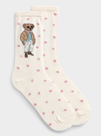 Polo Ralph Lauren Womens Spring bear socks