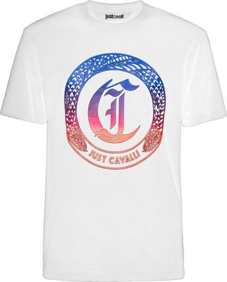 Just Cavalli White Short Sleeves T-shirt