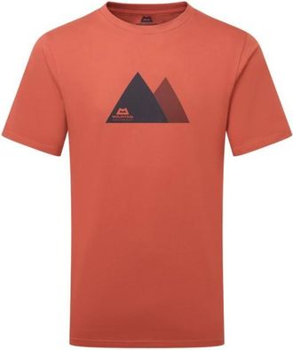 Mountain Equipment Twin Peaks Tee T-Shirt f&uuml;r Herren | rot