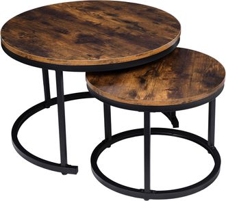 OEM Juego De Dos Mesas De Loft Galen Rustic