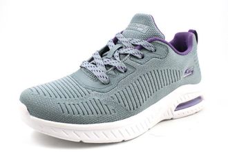 Skechers Womens Squad AIR Sneaker, Slate, 3 UK