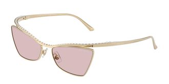 Jimmy Choo London JC4014H 3006/5 Womens Sunglasses Gold Size 56