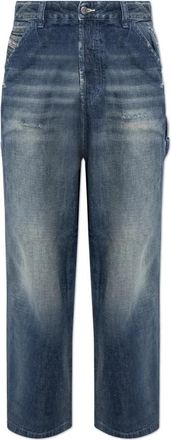 Diesel Jeans D-Livery L.32 - Heren - Loose Fit Jeans - Blauw - W31 - Katoen - Jeans