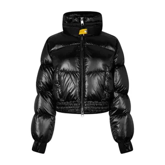 Parajumpers Winter Jackets, female, Black, Size: M Sento Short Bomber