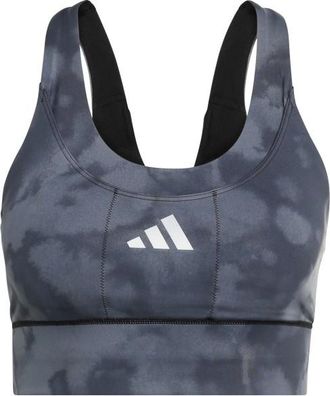 adidas Adi365 Running Pocket Graphic AOP Sport-BH f&uuml;r Damen | blau