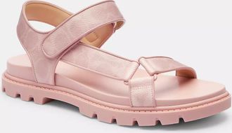 Coach Sport Sandal In Signature Canvas