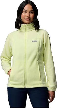 Columbia Benton Springstm Full Zip Womens Jacket Citron Haze : 2XL, Polyester