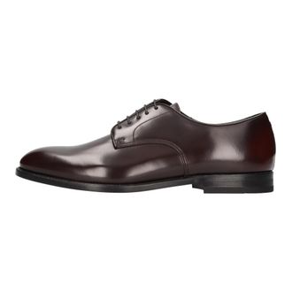 Doucal's Du 1003Yorkuf 007Nm 04 Laced Shoe - Heren - Nette schoenen - Bruin - 41 EU - Leer - Schoenen