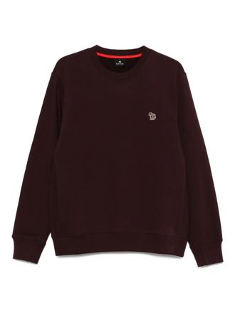 Paul Smith logo-embroidered crew-neck sweater - men - Organic Cotton - XXXL