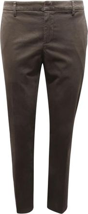 Dondup Spiritissimo Broeken - Heren - Slim Fit Broeken - Bruin - W36 - Katoen - Broeken