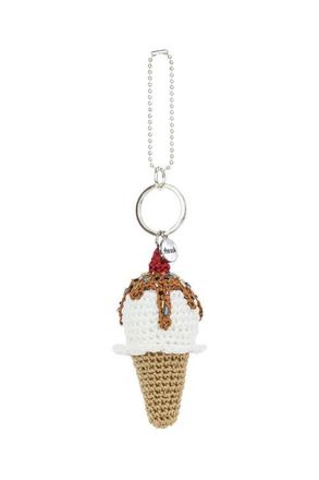 The Sak Yarnicharmz Hand Crochet Dangle - Ice Cream in Vanilla at Nordstrom