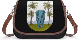 Generic Arms of Portuguese Ceylon Small Womens Crossbody Bags Shoulder Handbag with Adjustable Strap for Travel