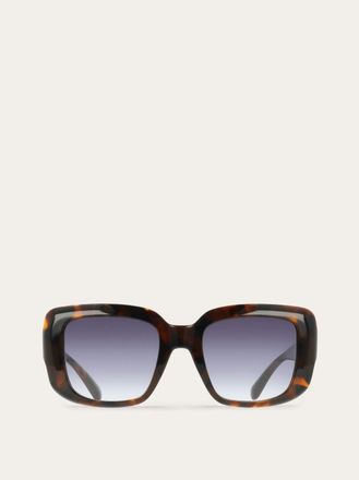 Ferragamo Donna Occhiali da sole squadrati Marrone