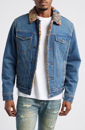 Billionaire Boys Club Loaded Denim Jacket in Rinsed at Nordstrom Rack, Size Small