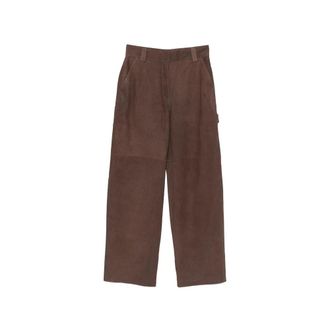 Iro Iro, Dames, Broeken, Bruin, Maat: XS Zijde