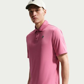 Nike Mens Par Dri-FIT Golf Polo in Pink | IB0233-641