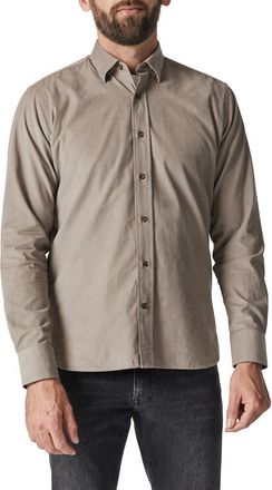 34 Heritage Corduroy Button-Up Shirt in Beige at Nordstrom Rack, Size Xx-Large R