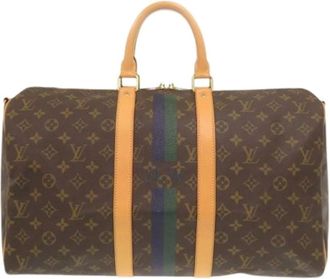 Louis Vuitton Pre-owned Weekend Bags, unisex, Brown, Size: ONE SIZE Pre-owned Boston Bag