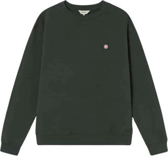 Thinking Mu Sweatshirts - Heren - Sweatshirts - Groen - M - Hoodies & sweatvesten