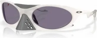 Oakley Mens Plantaris Sunglasses In Matte Transparent Mist Prizm Grey