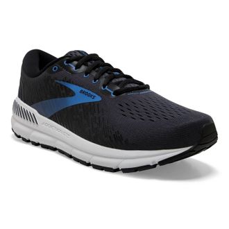 Brooks Mens Addiction V15 Shoes In Black/black/ebony